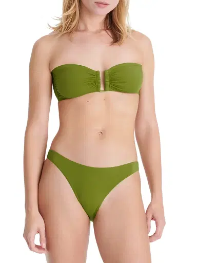 Eres Women's Show Bandeau Bikini Top - Pistache - Size 8 | Thumbnail 3