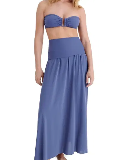Eres Women's Oda Convertible Stretch Jersey Maxi Dress - Sirene - Size Large | Thumbnail 2