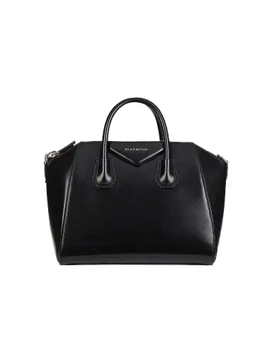 Givenchy Women's Medium Antigona Bag in Box Leather - Black | Thumbnail 1 Givenchy Women's Medium Antigona Bag in Box Leather - Black | Thumbnail 1