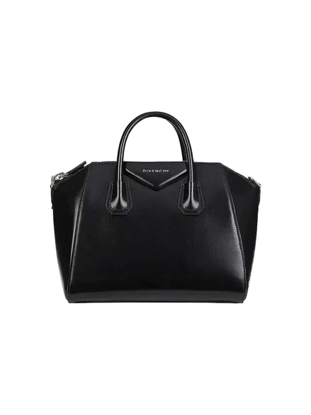Women's  Antigona Bag in Box Leather - Black