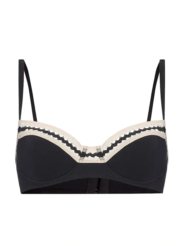 ERES Women's Jump Jersey Padded Balconette Bra - Noir Rose Petale