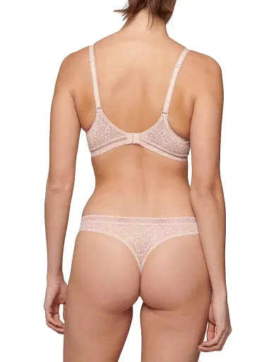 Simone Pérèle Women's Comete 3D Plunge Underwire Bra - Pink Sand | Thumbnail 5