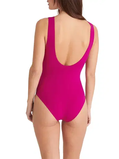 Eres Women's Icône One-Piece Tank Swimsuit - Sunset - Size 8 | Thumbnail 3