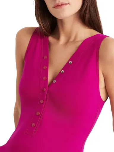 Eres Women's Icône One-Piece Tank Swimsuit - Sunset - Size 8 | Thumbnail 4