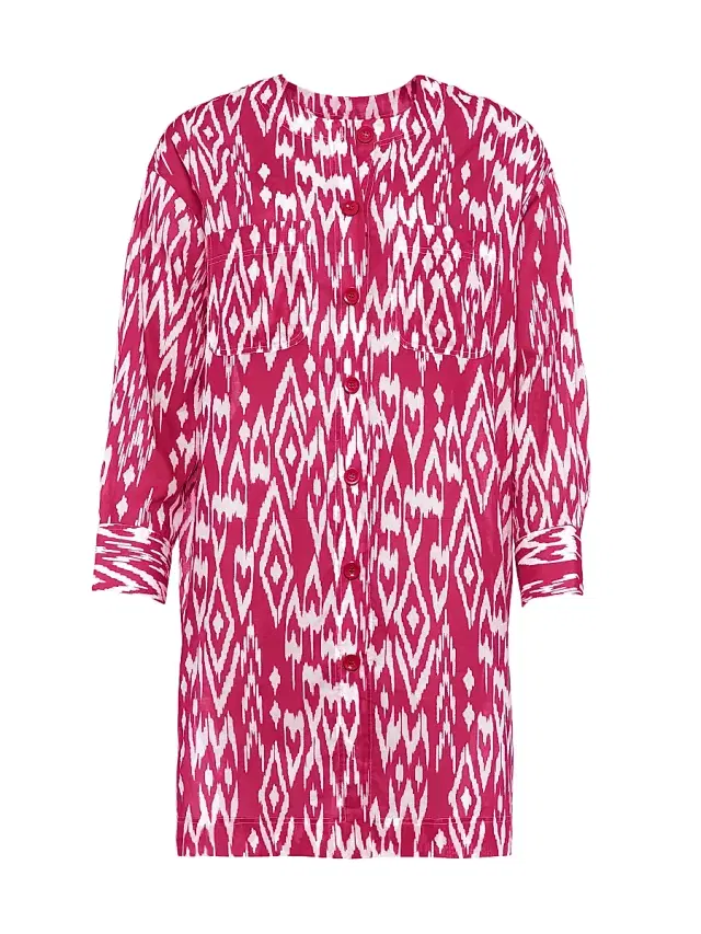 ERES Women's Hurricane Cotton Shirt - Imprime Wind Sunset