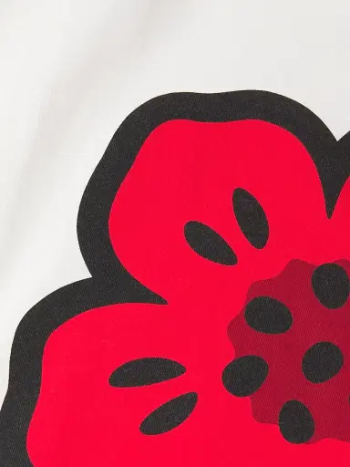 KENZO Men's Boke Flower T-Shirt - Off White - Size Small | Thumbnail 6