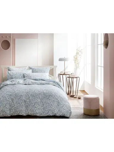 Anne de Solène Rosee 300 Thread Count Honesty Seed Pod Duvet Cover | Thumbnail 3