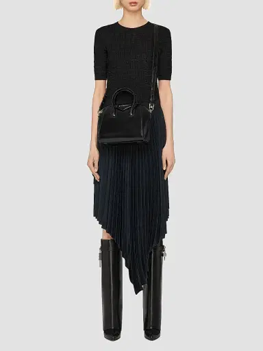 Givenchy Women's Mini Antigona Leather Satchel - Black | Thumbnail 2