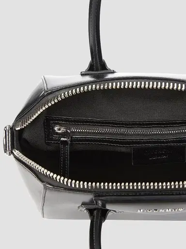 Givenchy Women's Mini Antigona Leather Satchel - Black | Thumbnail 5