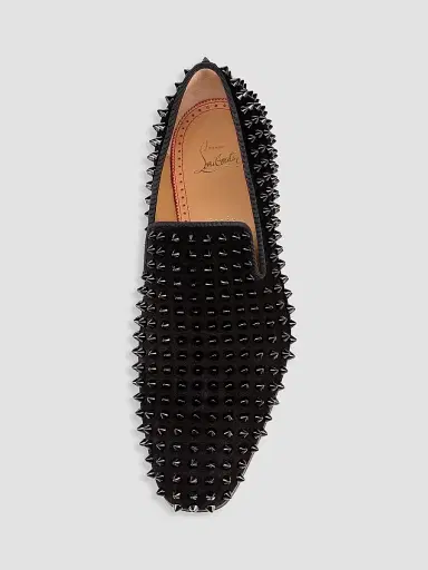 Christian Louboutin Men's Dandelion Spike Shoes - Black - Size 15 | Thumbnail 3 Christian Louboutin Men's Dandelion Spike Shoes - Black - Size 15 | Thumbnail 3
