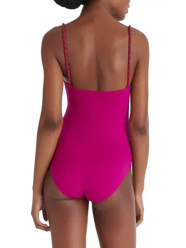 Eres Women's Carnaval One-Piece Tank Swimsuit - Sunset Caramelo - Size 10 | Thumbnail 4