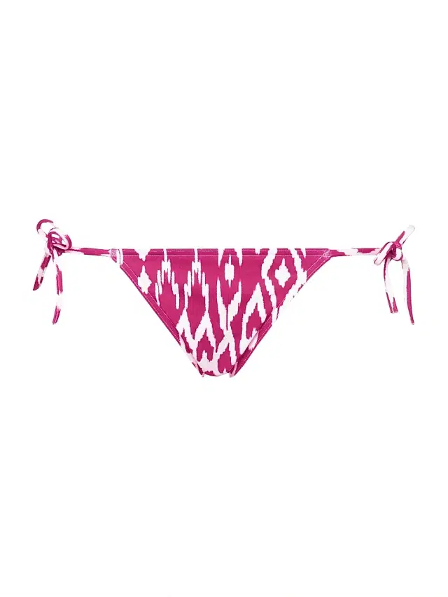 Women's Rain Printed String Bikini Briefs - Imprime Wind Sunset