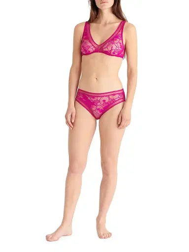 Eres Women's Miellee Lace Briefs - Rose Petal - Size 8 | Thumbnail 2