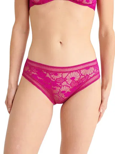 Eres Women's Miellee Lace Briefs - Rose Petal - Size 8 | Thumbnail 5