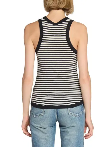 Saint Laurent Women's Cassandre Tank Top | Thumbnail 6