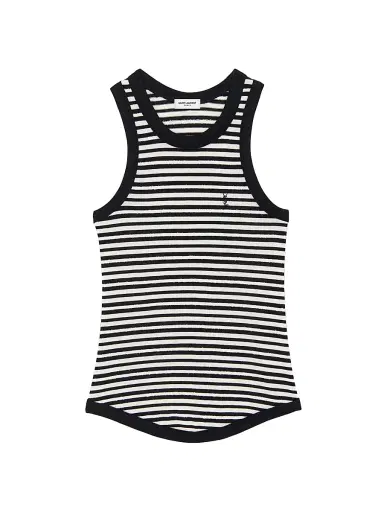 Saint Laurent Women's Cassandre Tank Top | Thumbnail 1
