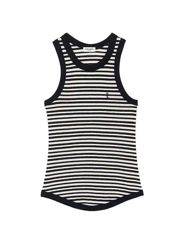Women's Cassandre Tank Top - Noir Craie