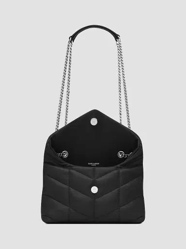 Saint Laurent Women's Toy Puffer Bag In Lambskin | Thumbnail 4