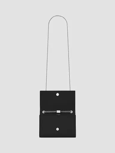 Saint Laurent Women's Kate Small Chain Crossbody Bag in Grain De Poudre Embossed Leather | Thumbnail 5 Saint Laurent Women's Kate Small Chain Crossbody Bag in Grain De Poudre Embossed Leather | Thumbnail 5