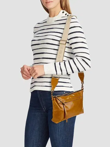Isabel Marant Women's Nessah Leather Crossbody Bag - Honey | Thumbnail 2