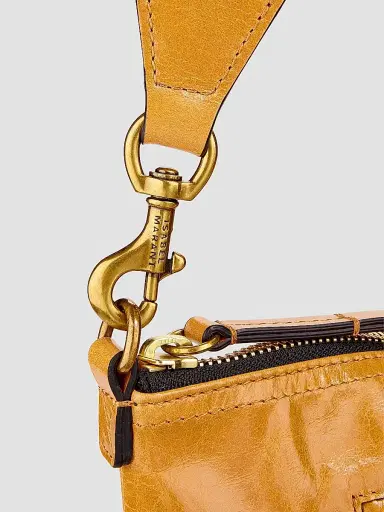 Isabel Marant Women's Nessah Leather Crossbody Bag - Honey | Thumbnail 6