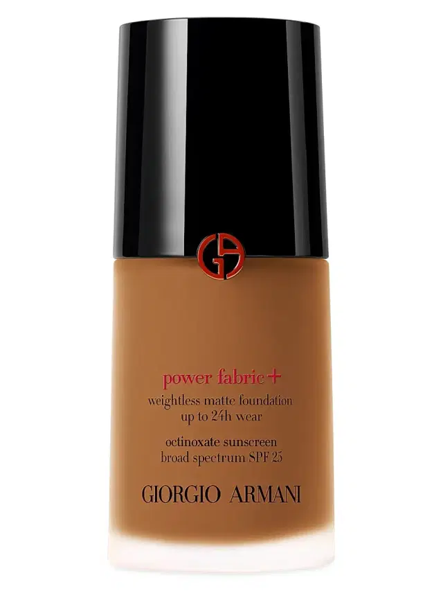 ARMANI BEAUTY Women's Power Fabric+ Foundation SPF 25 - 16 Very Very Deep Neutral