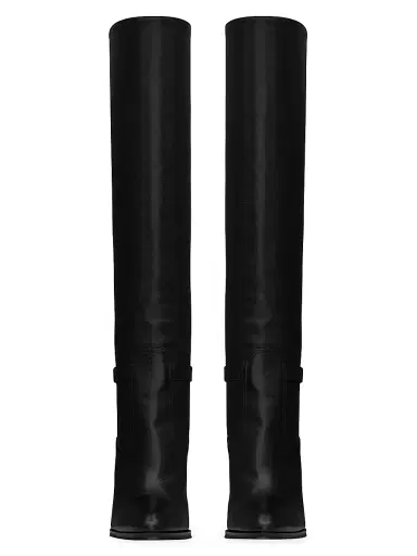 Saint Laurent Women's Diane Boots in Grained Leather | Thumbnail 2 Saint Laurent Women's Diane Boots in Grained Leather | Thumbnail 2