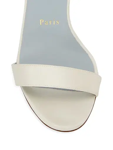 Christian Louboutin Women's Loubigirl 85MM Satin Sandals | Thumbnail 4 Christian Louboutin Women's Loubigirl 85MM Satin Sandals | Thumbnail 4