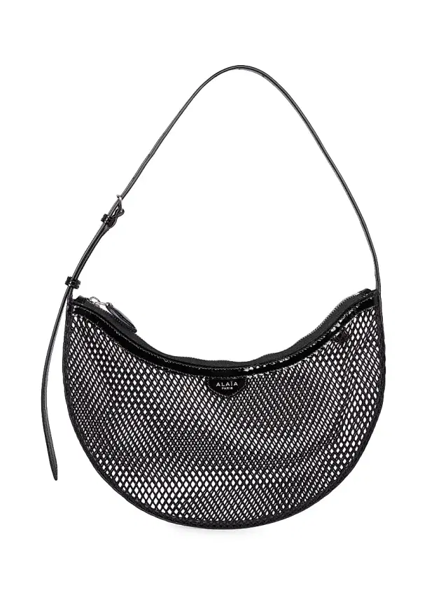 ALAIA Women's One Piece Demi Shoulder Bag - Noir