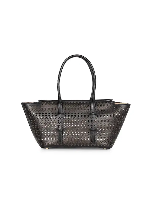 Women's New Mina 20 Leather Bag - Noir