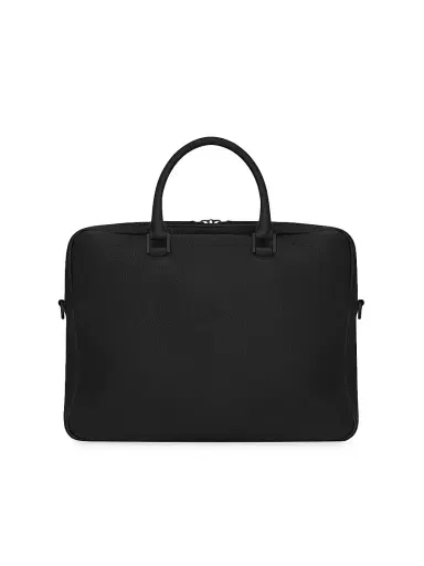 Saint Laurent Men's Sac De Jour Briefcase In Grained Leather | Thumbnail 2