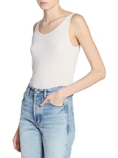 Saint Laurent Women's Low-Rise Jeans in Sicily Denim - Sicily Blue - Size 26 | Thumbnail 5 Saint Laurent Women's Low-Rise Jeans in Sicily Denim - Sicily Blue - Size 26 | Thumbnail 5