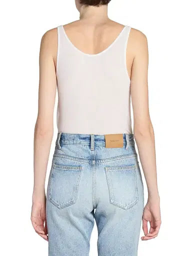 Saint Laurent Women's Low-Rise Jeans in Sicily Denim - Sicily Blue - Size 26 | Thumbnail 6 Saint Laurent Women's Low-Rise Jeans in Sicily Denim - Sicily Blue - Size 26 | Thumbnail 6