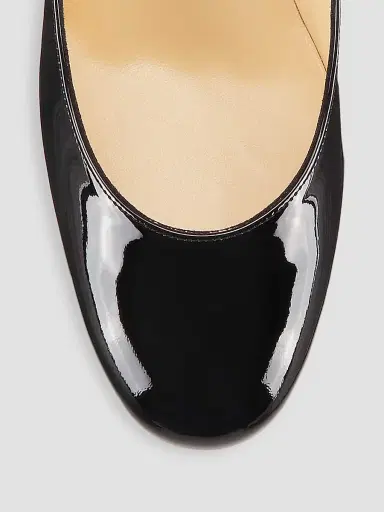 Christian Louboutin Women's Miss Sab 85MM Patent Leather Pumps | Thumbnail 4