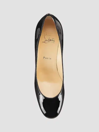 Christian Louboutin Women's Miss Sab 85MM Patent Leather Pumps | Thumbnail 5