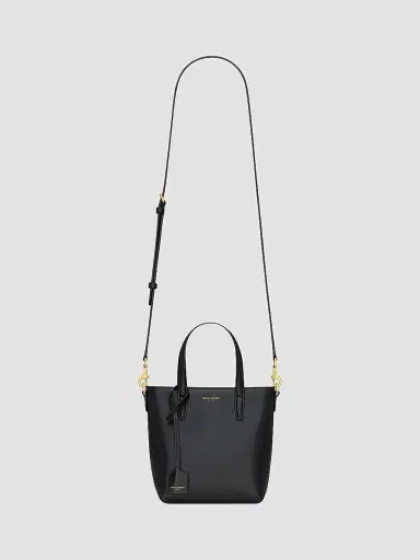 Saint Laurent Women's Mini Toy Shopping Bag - Black | Thumbnail 3