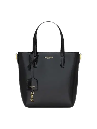Saint Laurent Women's Mini Toy Shopping Bag - Black | Thumbnail 1