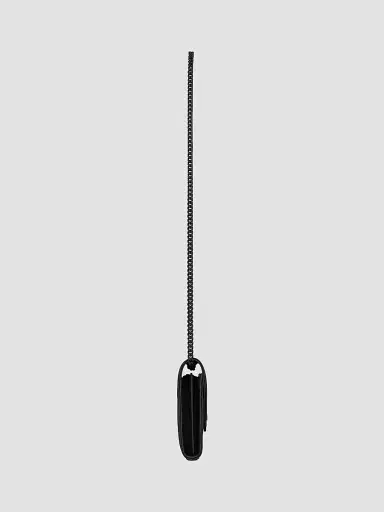 Saint Laurent Women's Cassandre Matelassé Wallet-On-Chain - Black | Thumbnail 4 Saint Laurent Women's Cassandre Matelassé Wallet-On-Chain - Black | Thumbnail 4