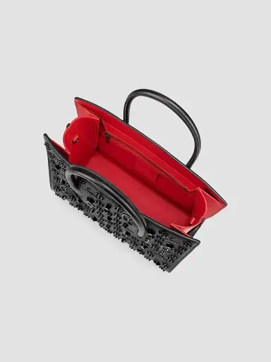 Christian Louboutin Women's Paloma Tote Bag - Black | Thumbnail 3 Christian Louboutin Women's Paloma Tote Bag - Black | Thumbnail 3