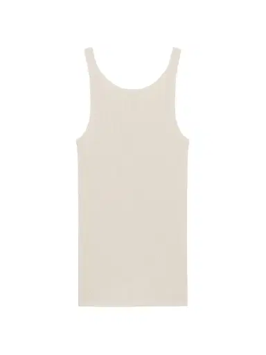 Saint Laurent Men's Cassandre Tank Top - Beige - Size XXL | Thumbnail 2 Saint Laurent Men's Cassandre Tank Top - Beige - Size XXL | Thumbnail 2