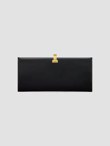 Saint Laurent Women's Daria Minaudière Clutche In Shiny Leather | Thumbnail 4
