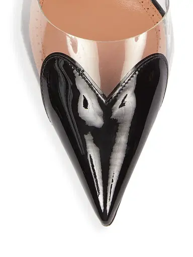 Alaïa Women's Le Coeur 55MM Slingback Pumps - Noir | Thumbnail 4 Alaïa Women's Le Coeur 55MM Slingback Pumps - Noir | Thumbnail 4