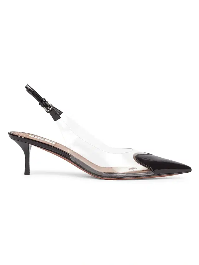 Women's Le Coeur 55MM Slingback Pumps - Noir