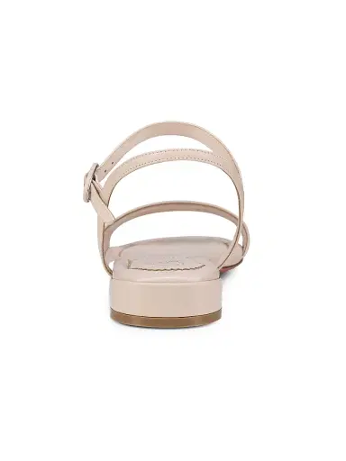 Christian Louboutin Women's Sweet Jane Nappa Leather Flat Sandals - Leche | Thumbnail 3