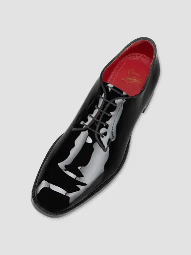Christian Louboutin Men's Chambeliss Night Strass Dress Shoes - Black - Size 15 | Thumbnail 5