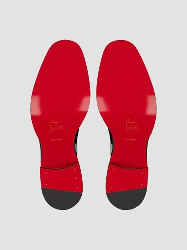 Christian Louboutin Men's Chambeliss Night Strass Dress Shoes - Black - Size 15 | Thumbnail 6