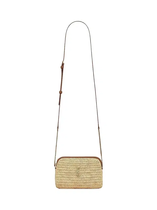 Saint Laurent Women's Gaby Zipped Pouch - Natural Brick