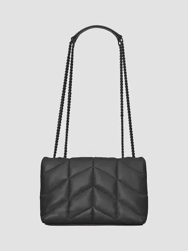 Saint Laurent Women's Toy Puffer Shoulder Bag In Lambskin | Thumbnail 4