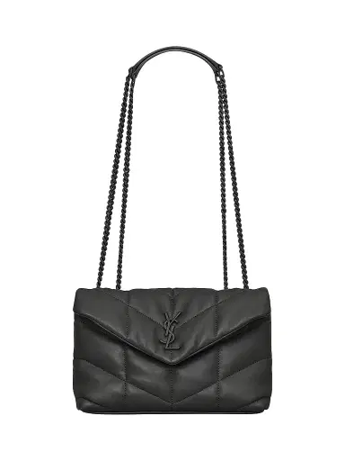 Saint Laurent Women's Toy Puffer Shoulder Bag In Lambskin | Thumbnail 1