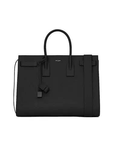 Saint Laurent Men's Sac De Jour Large In Grained Leather | Thumbnail 1 Saint Laurent Men's Sac De Jour Large In Grained Leather | Thumbnail 1